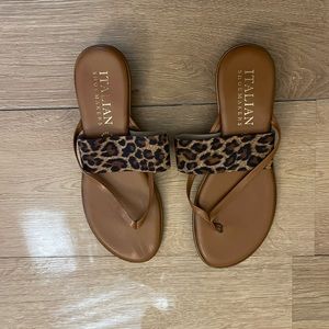 Cheetah sandal